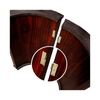 Premium 96-Inch Poker Table With Speed Cloth And Wooden Texture Racetrack For 10 Players (SAK75023) - Photo 5