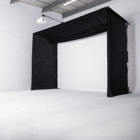 GolfBays Lux Golf Simulator Hitting Enclosure - Photo 1