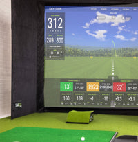 SimBox Golf Simulator Enclosure - 7 sizes, Pro + Impact Screen and Frame INCLUDES FREE SIDE BARRIERS - Photo 7