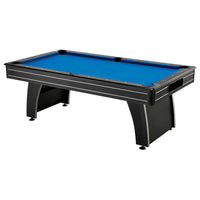 7 Ft Blue Top Pool Table with 2 Cues and Billiard Balls - Photo 3