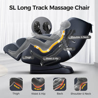 Bosscare Full Body 3D Zero Gravity Shiatsu Recline Massage Chair With Waist Heating (SAK37215) - Photo 8
