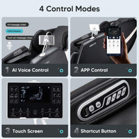 Bosscare Full Body Zero Gravity Shiatsu Recliner Massage Chair With AI Voice & App Control (SAK52960) - Photo 3