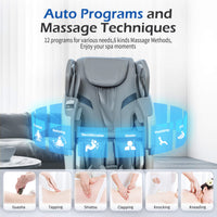 Bosscare Premium Full Body Zero Gravity Massage Chair With Ai Voice And App Control, Gray (SAK35970) - Photo 6