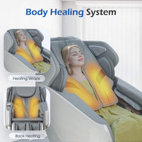 Bosscare Premium Full Body Zero Gravity Massage Chair With Ai Voice And App Control, Gray (SAK35970) - Photo 5