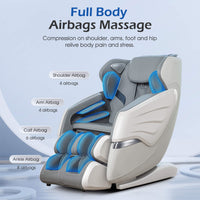 Bosscare Premium Full Body Zero Gravity Massage Chair With Ai Voice And App Control, Gray (SAK35970) - Photo 3