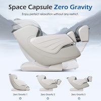 Bosscare Premium Full Body Zero Gravity Massage Chair With Ai Voice And App Control, Gray (SAK35970) - Photo 4