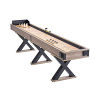 Premium 2-In-1 Shuffleboard Game Table Set With Bowling Combo (SAK81698) - Photo 9