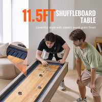 Premium 2-In-1 Shuffleboard Game Table Set With Bowling Combo (SAK81698) - Photo 5
