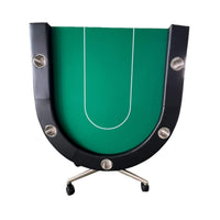Premium 94-Inch Foldable 10-Player Poker Table With Wheels (SAK43087) - Photo 6