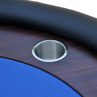 Premium 96-Inch Poker Table With U Shape Legs, Drox Box, Chips Tray (SAK40152) - Photo 4