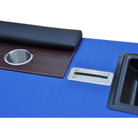 Premium 96-Inch Poker Table With U Shape Legs, Drox Box, Chips Tray (SAK40152) - Photo 7