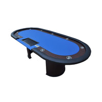 Premium 96-Inch Poker Table With U Shape Legs, Drox Box, Chips Tray (SAK40152) - Photo 5