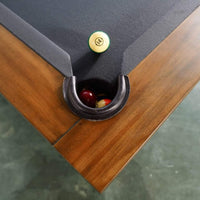 8FT Premium Professional Presli Slate Native Acacia Solid Wood Billiard Pool Table With Custom Table Cloth (SAK90428) - Photo 7
