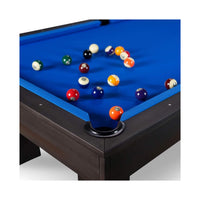 8FT Premium Professional Regal Slate Modern Graphite Solid Wood Billiard Pool Table Wtih Custom Table Cloth (SAK64029) - Photo 7