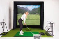 SimBox Golf Simulator Enclosure - 7 sizes, Pro + Impact Screen and Frame INCLUDES FREE SIDE BARRIERS - Photo 6